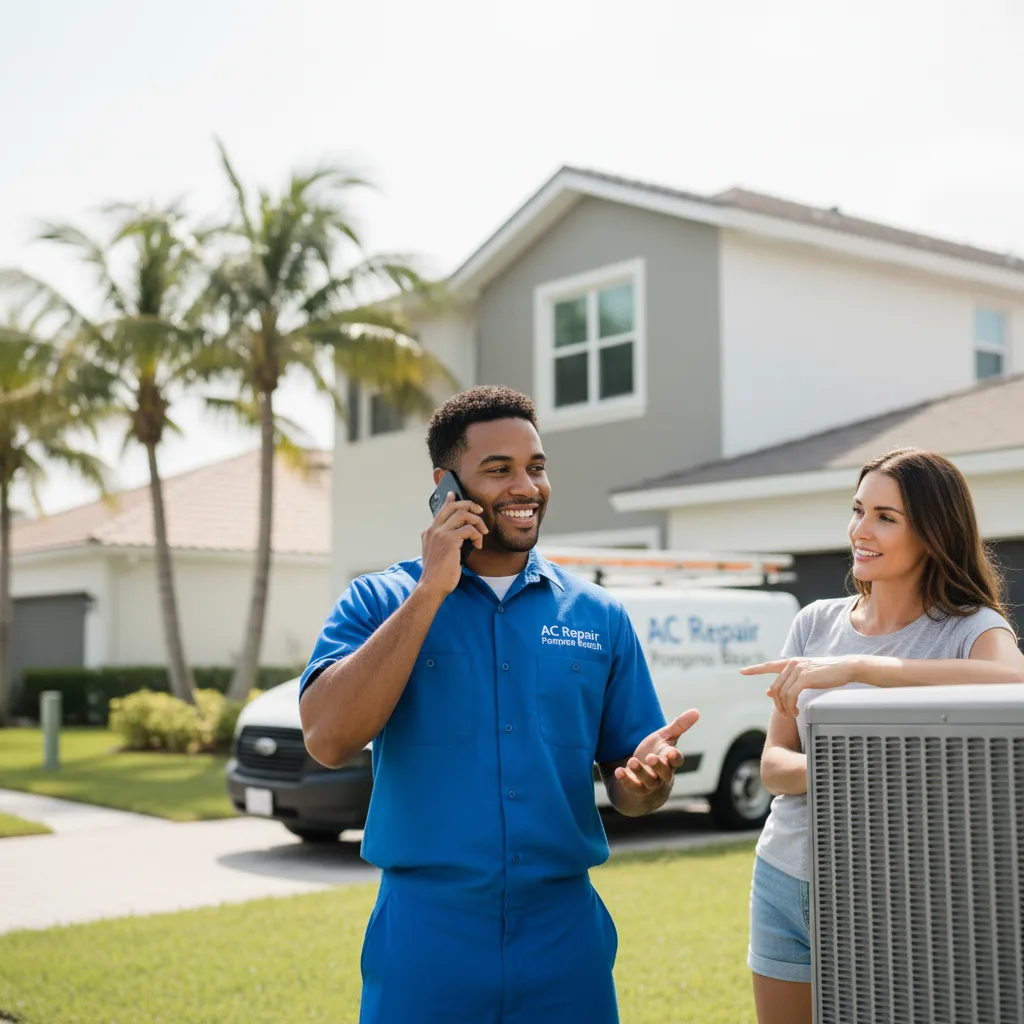 AC Repair Pompano Beach customer support in Shallotte